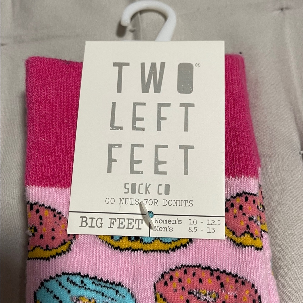 Two Left Feet Donut Socks - Picture 3 of 3